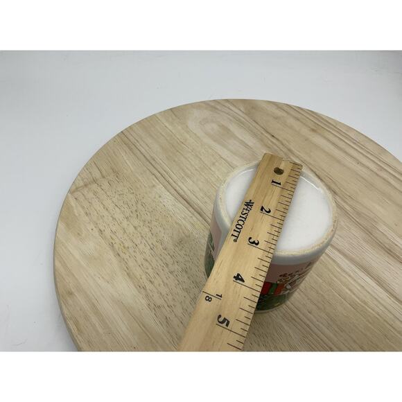 Vintage Christmas Teddy Bears Tree Ceramic Mug Holiday Coffee Cup Xmas 80s Cute - Picture 5 of 6